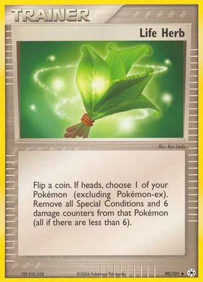 Life Herb EX Hidden Legends Uncommon • 90 Normal by Marnie’s TCG on MYNTED