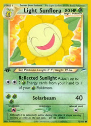 Light Sunflora Neo Destiny Common • 72 1st Edition by Marnie’s TCG on MYNTED
