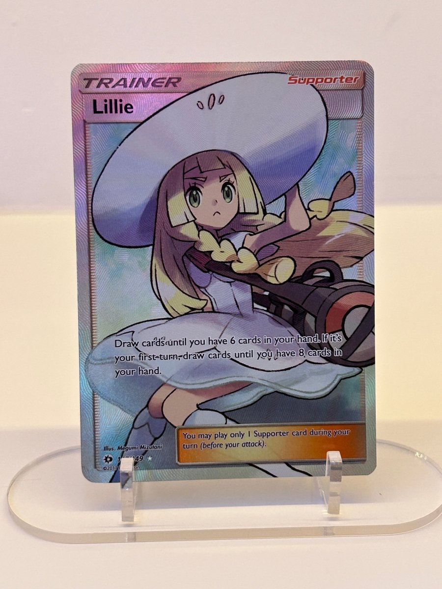 Lillie (Full Art) Sun & Moon Base Set Ultra Rare 147 by PokeSource on MYNTED