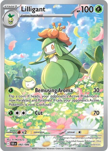 Lilligant - 092/086 - SV: Black Bolt (BLK) by SAFAQATI on MYNTED
