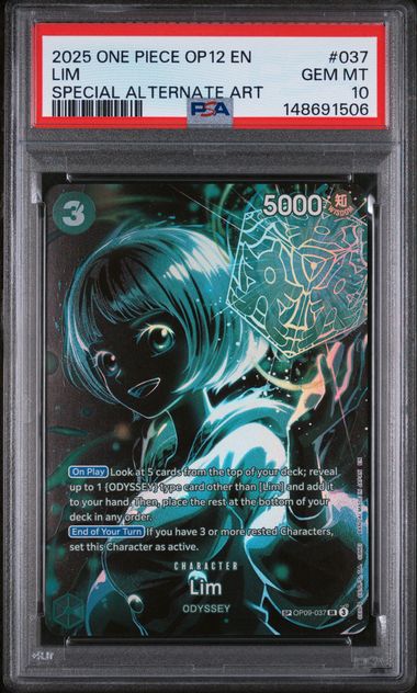 PSA10 Lim (SP) Legacy of the Master SR OP09-037