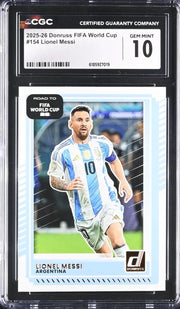 Lionel Messi, 154, FIFA world cup, 2025-26, CGC 10 by Collexionis on MYNTED