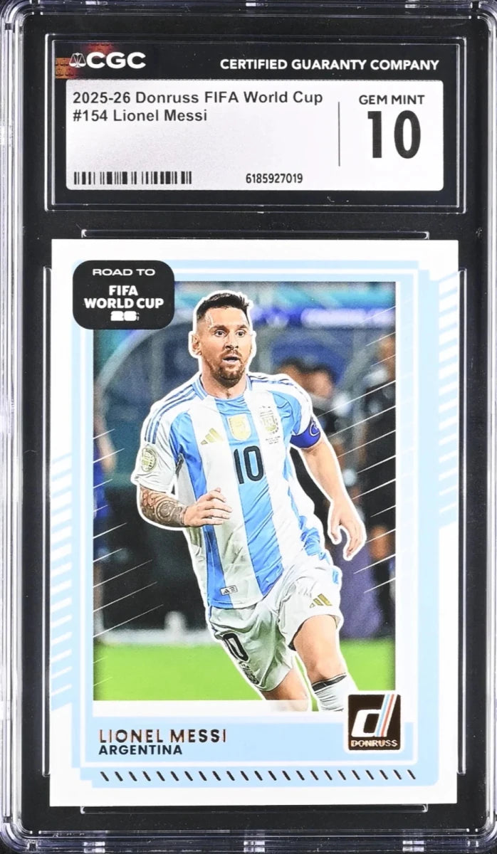 Lionel Messi, 154, FIFA world cup, 2025-26, CGC 10 by Collexionis on MYNTED