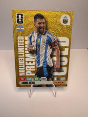 Lionel Messi Limited Edition Premium Gold — Panini FIFA World Cup 2026 Adrenalyn XL — Argentina by KitRoom Cards on MYNTED