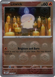 Litwick - 016/086 (Poke Ball Pattern) - SV: White Flare (WHT) by SAFAQATI on MYNTED