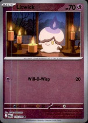 Litwick 036/084 Pitch Black Reverse Holo Common by Depoga Arts on MYNTED