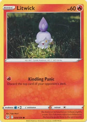 Litwick Lost Origin Common • 024/196 Reverse Holofoil by Shark Pop Culture on MYNTED