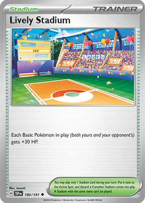 Lively Stadium - SV08: Surging Sparks (SSP) by Decks For Less on MYNTED