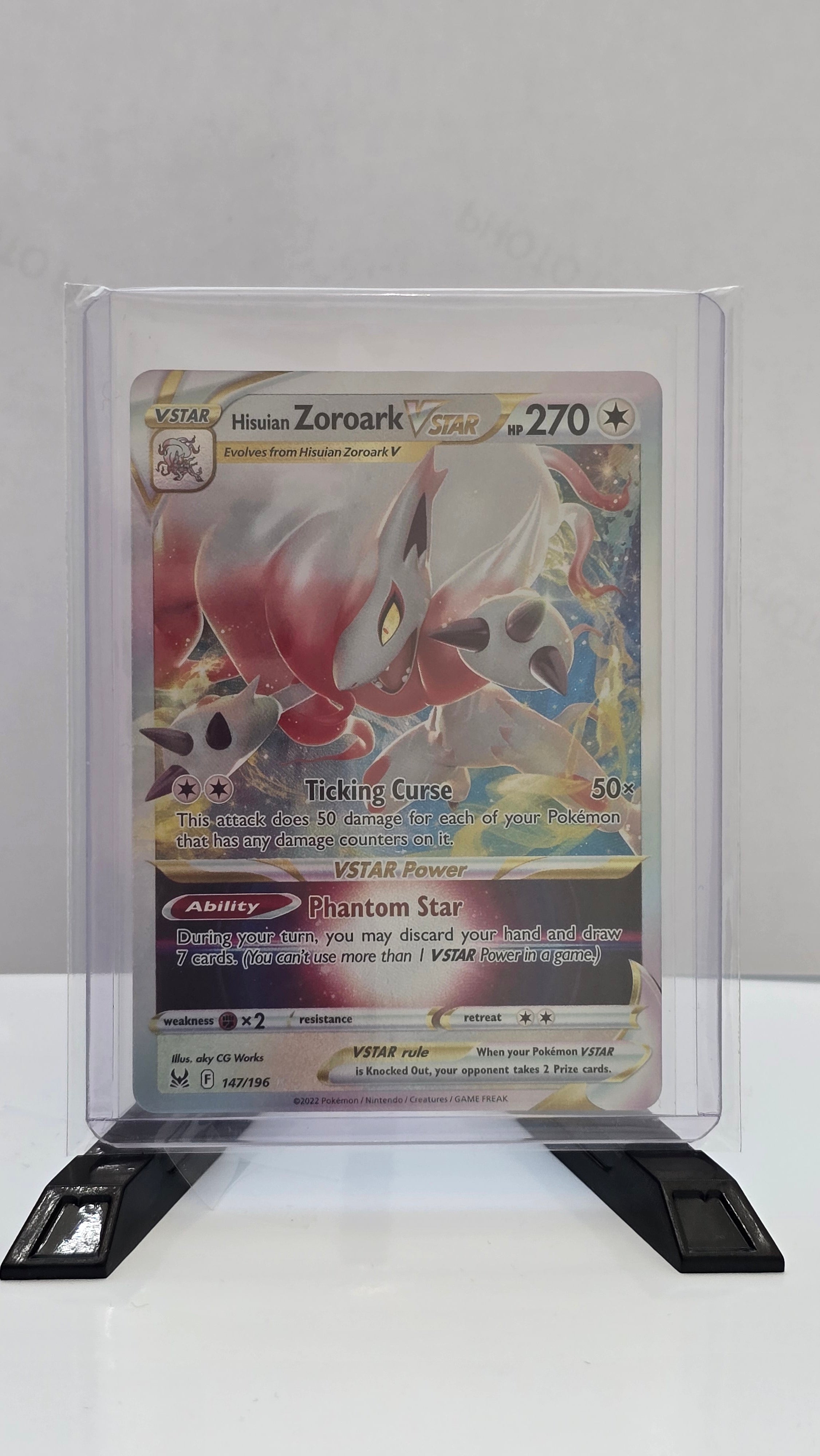 Hisuian Zoroark VSTAR - Lost Origin - UR 147/196 - English