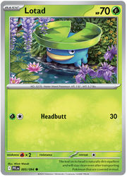 Lotad 005/094 Common | Mega Evolution – Phantasmal Flames by Worth the XP on MYNTED