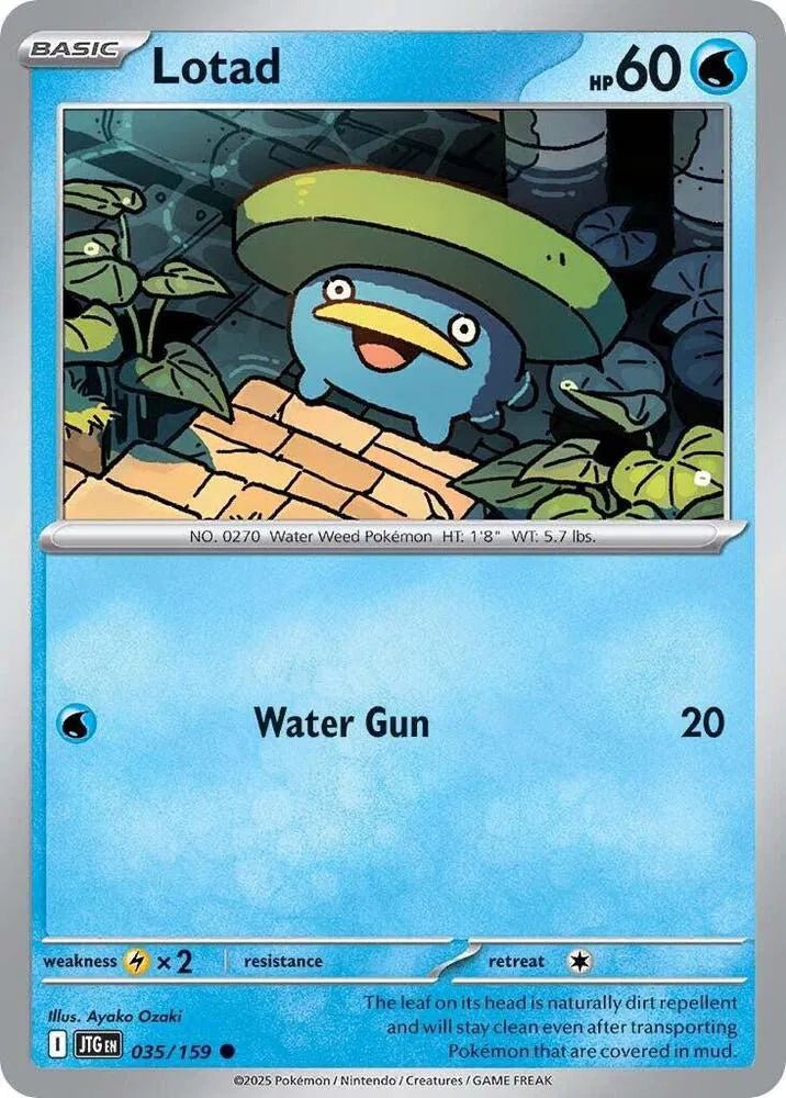 Lotad - 035/159 - Reverse Holofoil by The Archive Stop on MYNTED
