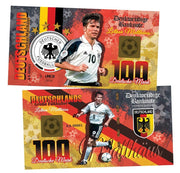 Lothar Matthäus 100 Marks UNCB banknote by UNCB on MYNTED