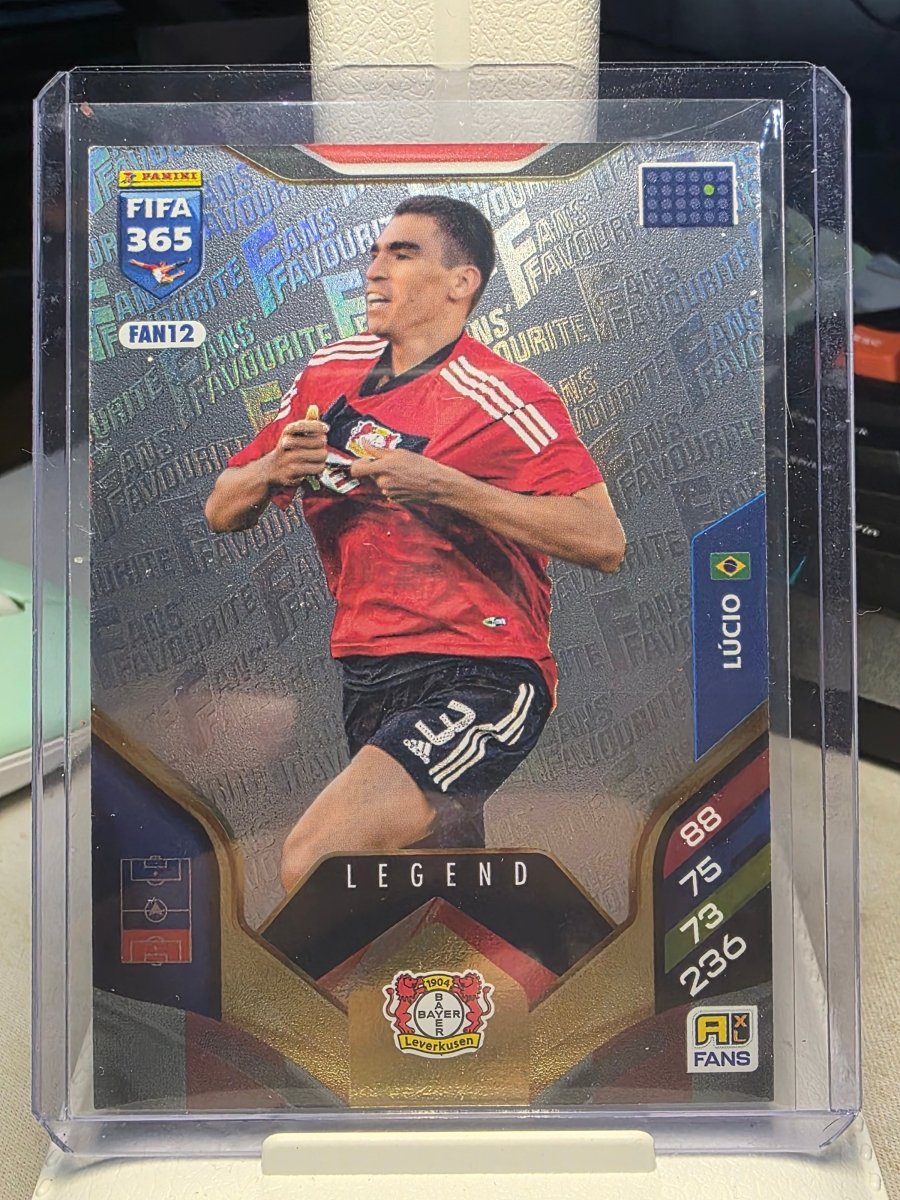 Lucio Fan Favourite Legend Bayer Leverkusen FAN12 - Panini Fifa 365 Adrenalyn XL 2026. by shad0wknightTCG on MYNTED