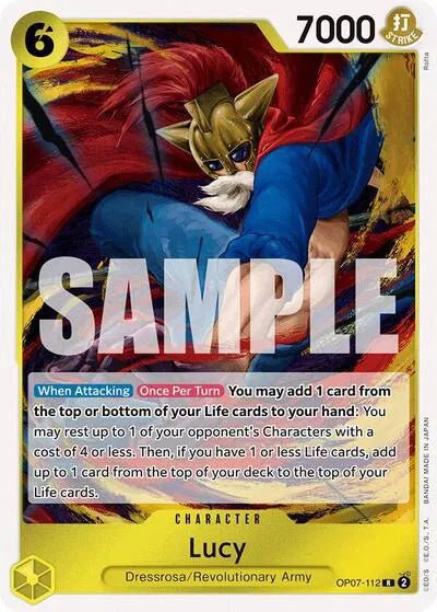 Lucy 500 Years in the Future R OP07 - 112 by Schmutzfink TCG on MYNTED