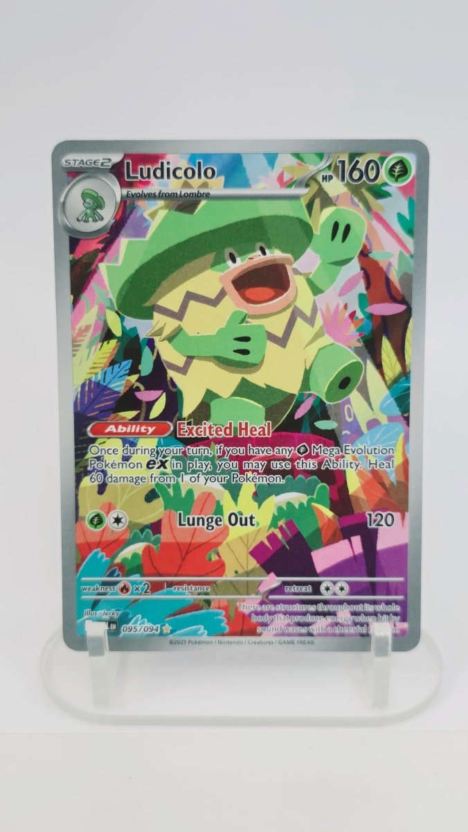 Ludicolo - Phantasmal Flames - IR 095/094 - English by MechaKai Collectibles on MYNTED