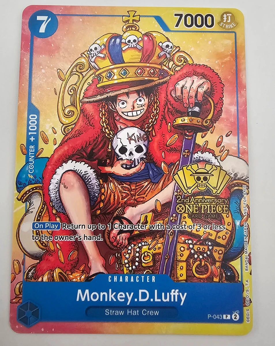 Luffy P - 043 2 Year Anniversary by PlayVault on MYNTED