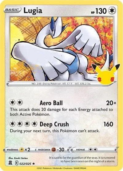 Lugia - 022/025 - Holofoil by The Archive Stop on MYNTED