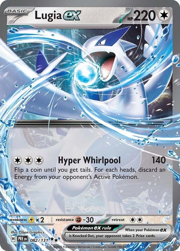 Lugia ex - 082/131 SV: Prismatic Evolutions (PRE) by SAFAQATI on MYNTED