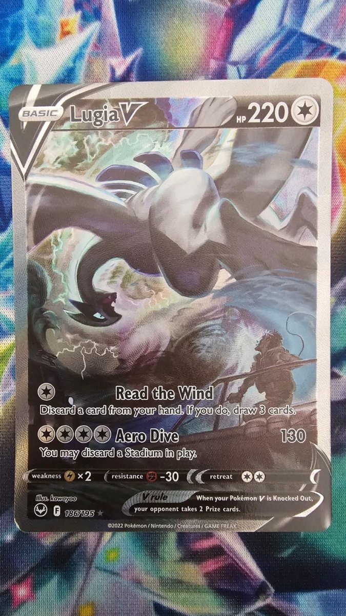 Lugia V 186/195 (Alternate Full Art) - Silver Tempest - Ultra Rare by Light Collectibles on MYNTED