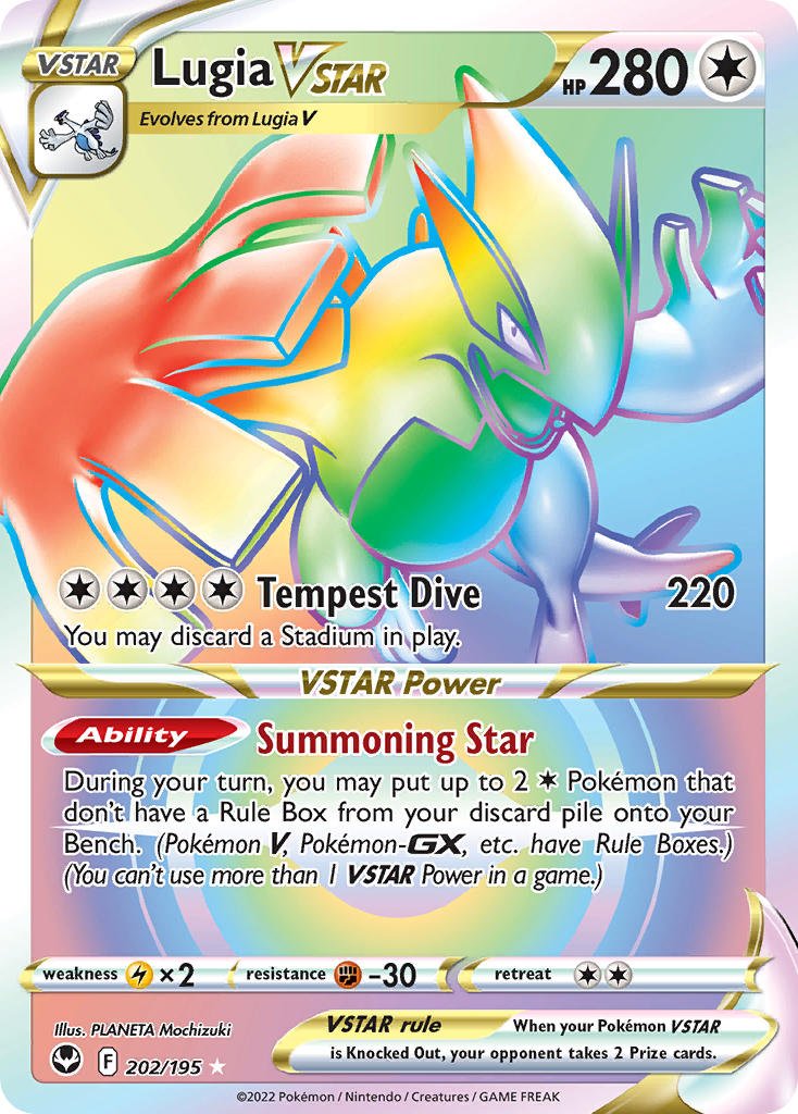 Lugia VSTAR - 202/195 by The Archive Stop on MYNTED