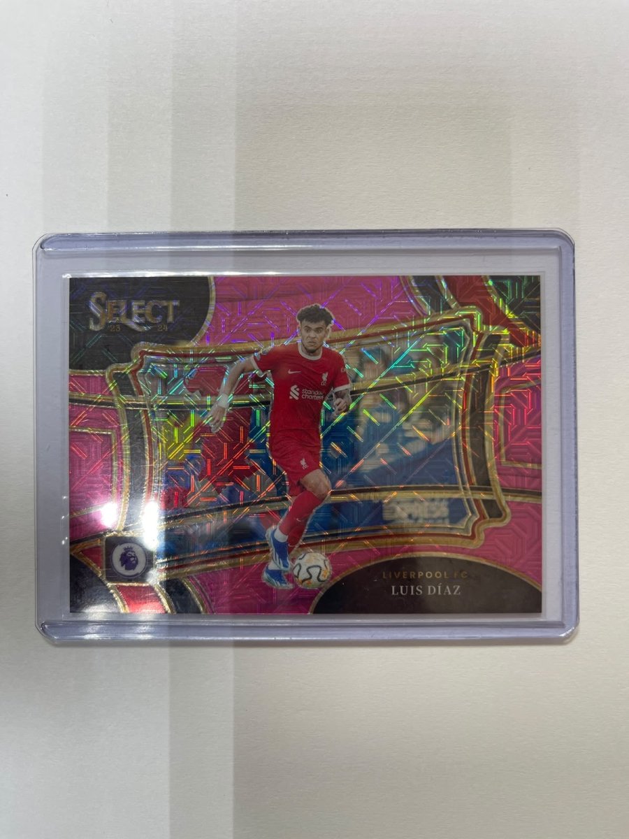 Luis Diaz /325 - 23-24 Panini EPL Select Pink Mojo Liverpool Field Level by Card Market Ahuy on MYNTED