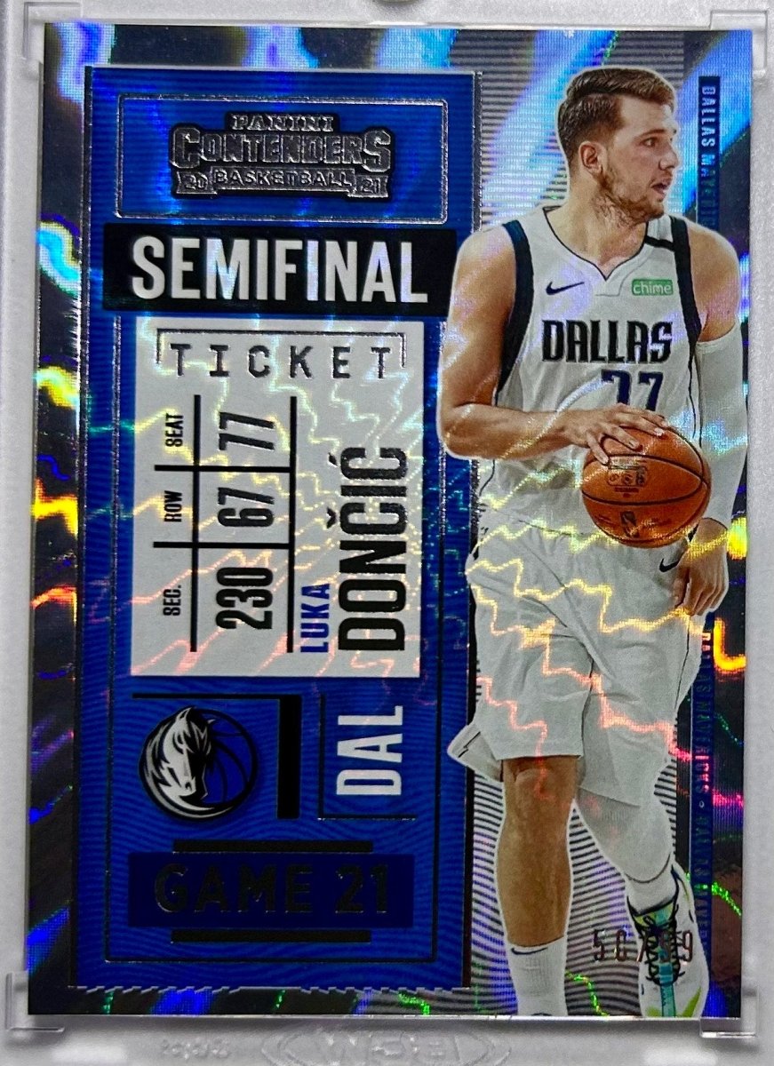 Luka Doncic 2020 - 21 Contenders Semifinal Ticket /99 by Rip and Collect on MYNTED
