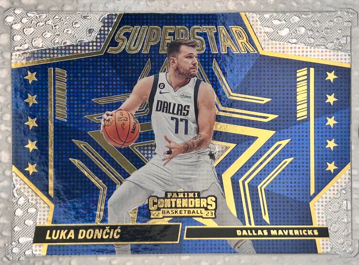 Luka Doncic 2022 Contenders Superstar Die Cut by Rip and Collect on MYNTED