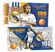 Luka Modric 100 Pesos UNCB banknote by UNCB on MYNTED