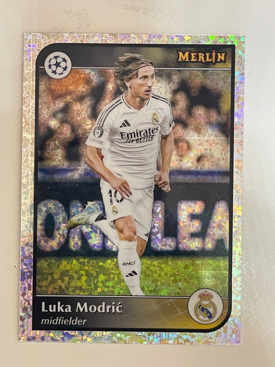 Luka Modric - 2024 - 25 Topps Merlin UEFA Club Competitions Mini Diamond by Card Market Ahuy on MYNTED