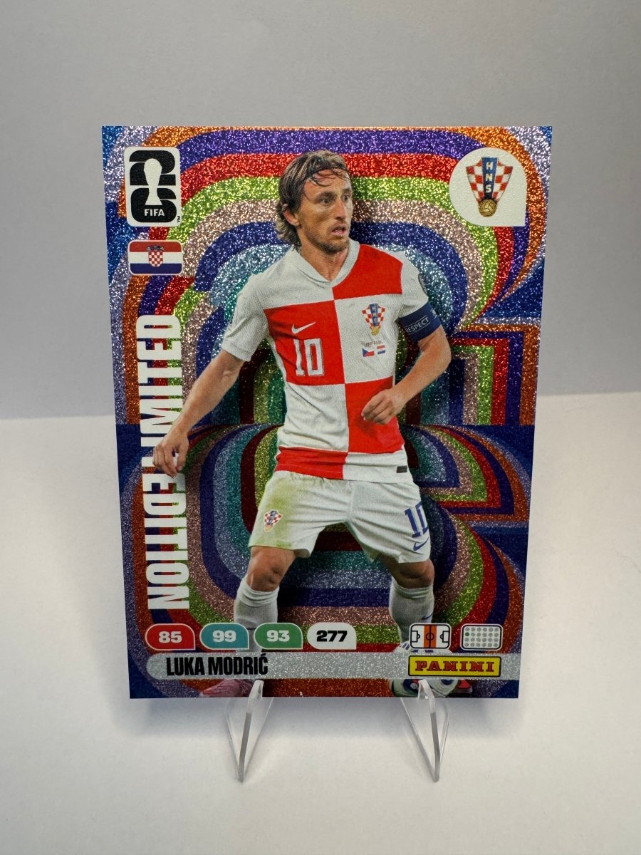 Luka Modrić Limited Edition — Panini FIFA World Cup 2026 Adrenalyn XL — Croatia by KitRoom Cards on MYNTED