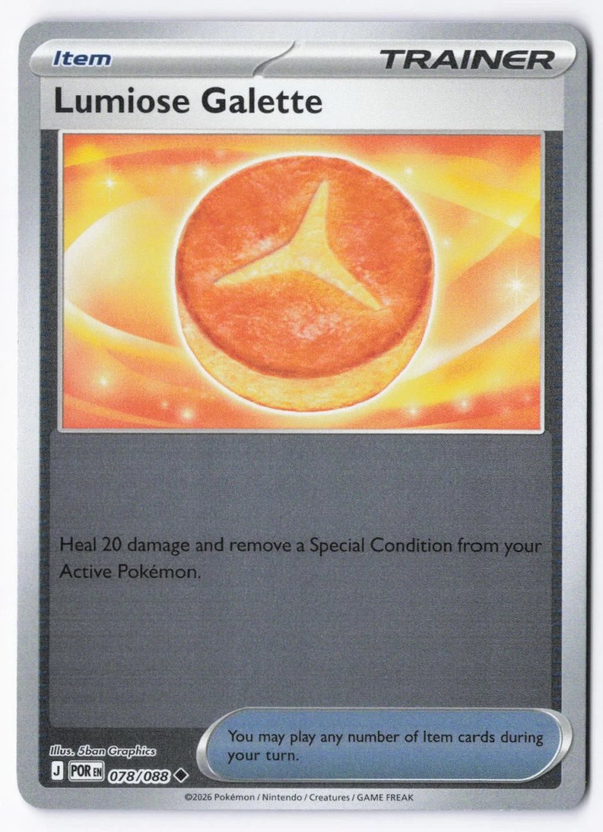 Lumiose Galette - 078/088 (Reverse Holo) - Perfect Order (ME03) by SAFAQATI on MYNTED