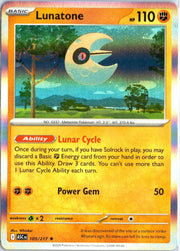Lunatone - 105/217 (Holo) - ME: Ascended Heroes (ASC) by SAFAQATI on MYNTED