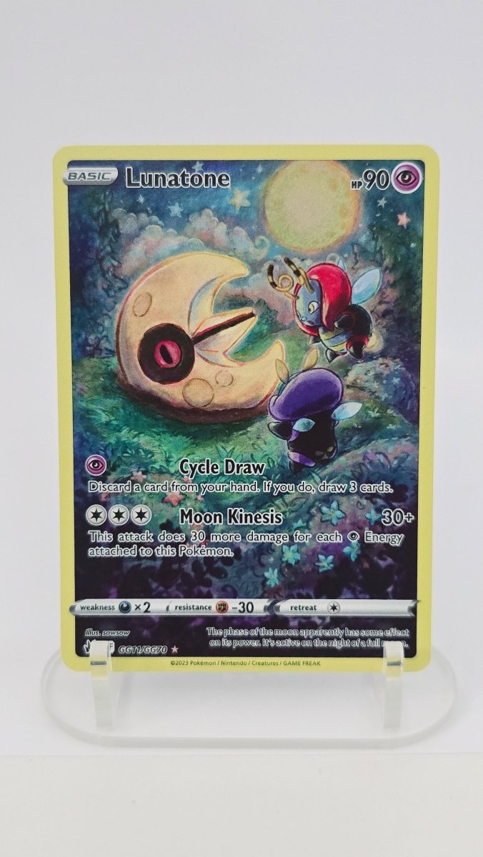 Lunatone - Crown Zenith: Galarian Gallery - HR GG11/GG70 - English by MechaKai Collectibles on MYNTED