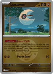 Lunatone (Dusk Ball) Ascended Heroes Rare 105/217 by Shark Pop Culture on MYNTED