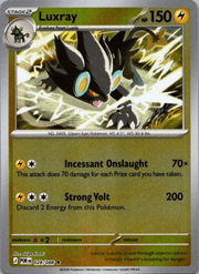 Luxray - 028/088 (Reverse Holo) - Perfect Order (ME03) by SAFAQATI on MYNTED