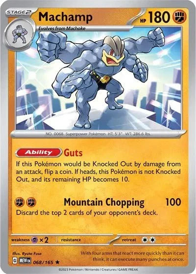 Machamp - 068/165 - Holofoil by The Archive Stop on MYNTED