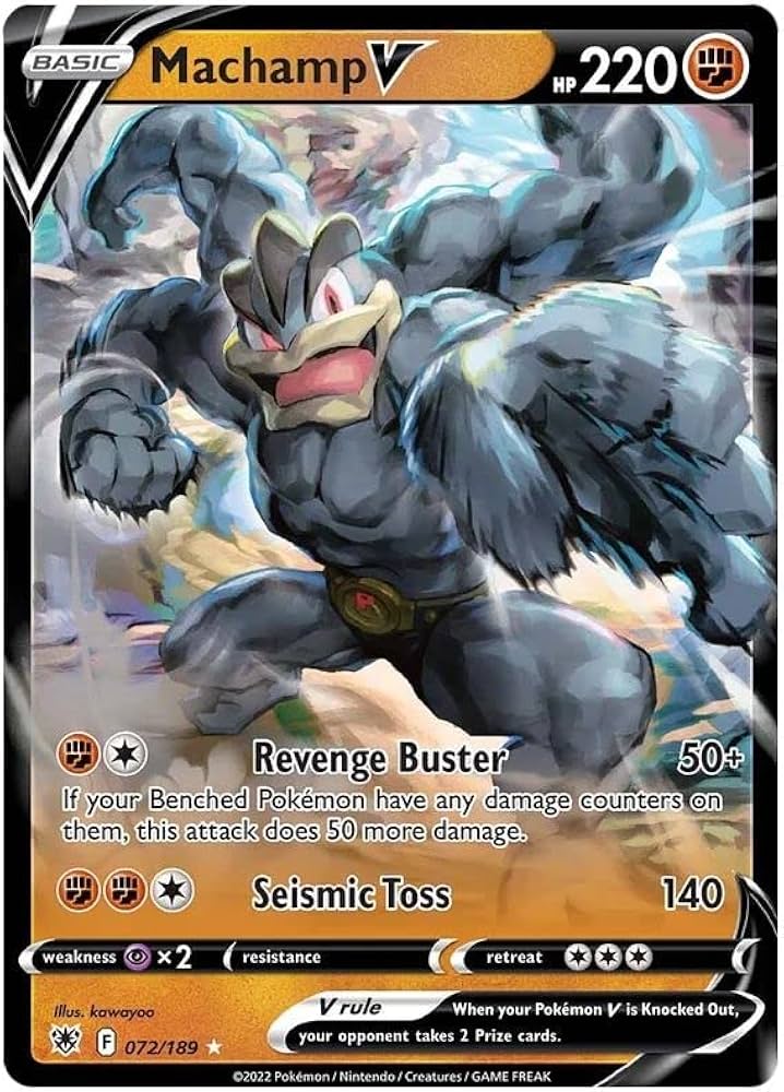 Machamp V Astral Radiance 072/189 by ISB Collector on MYNTED