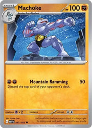 Machoke - 067/165 - Reverse Holofoil by The Archive Stop on MYNTED