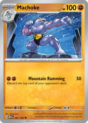 Machoke · 151 (MEW) 067 (Normal) by PokeMarsi on MYNTED
