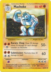 Machoke base set (Unlimited) 34/102 by ISB Collector on MYNTED
