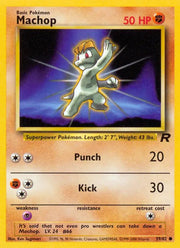 Machop - 59/82 - Team Rocket (Unlimited) - LP by The Archive Stop on MYNTED