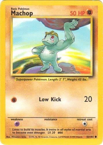 Machop Base set (Unlimited) 52/102 by ISB Collector on MYNTED