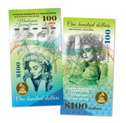 Madonna Grammy Awards 100 Dollars UNCB banknote by UNCB on MYNTED