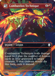 Magic The Gathering Avatar: The Last Airbender Combustion Technique (Borderless) U 301 by Fabio’s Black Box on MYNTED