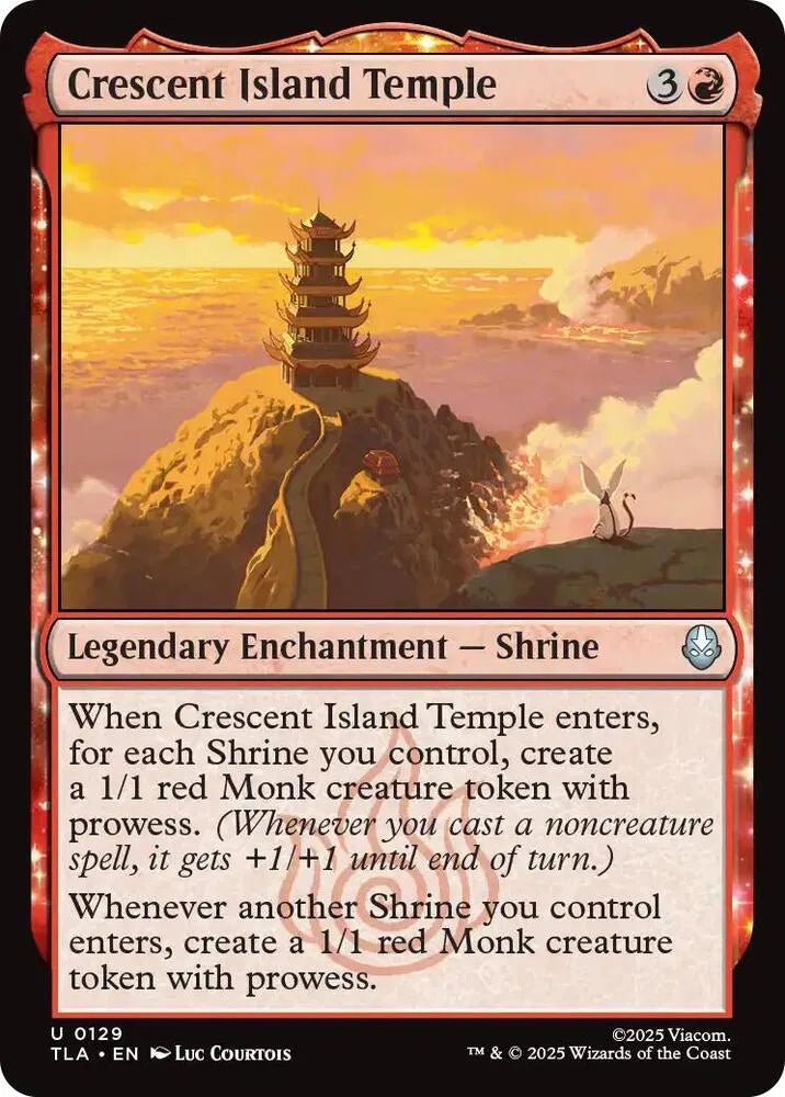 Magic The Gathering Avatar: The Last Airbender Crescent Island Temple U 129 by Fabio’s Black Box on MYNTED