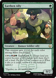 Magic The Gathering Avatar: The Last Airbender Earthen Ally R 177 by Fabio’s Black Box on MYNTED