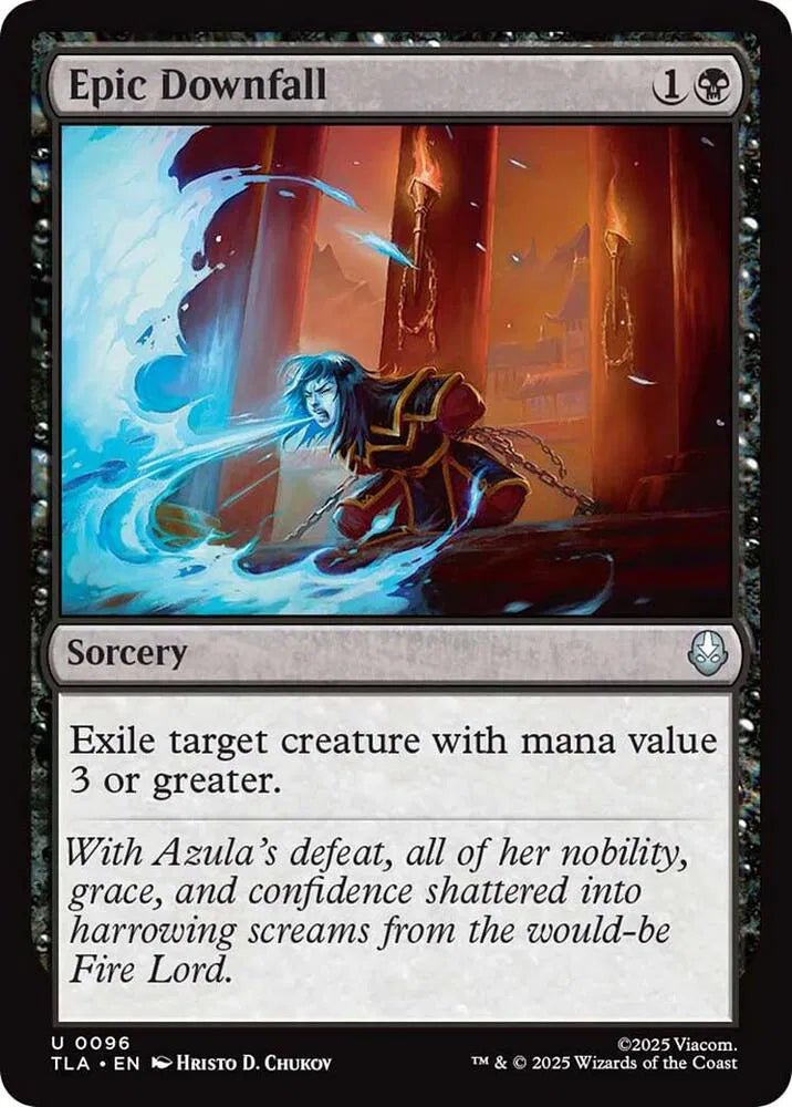 Magic The Gathering Avatar: The Last Airbender Epic Downfall U 96 FOIL by Fabio’s Black Box on MYNTED