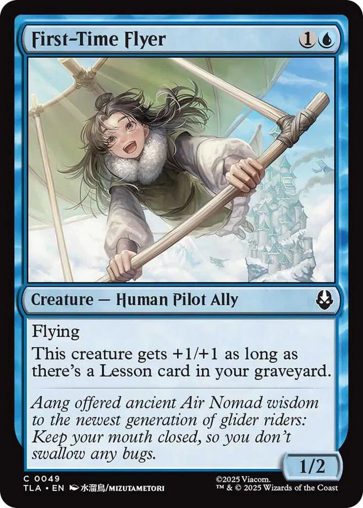 Magic The Gathering Avatar: The Last Airbender First-Time Flyer C 49 by Fabio’s Black Box on MYNTED
