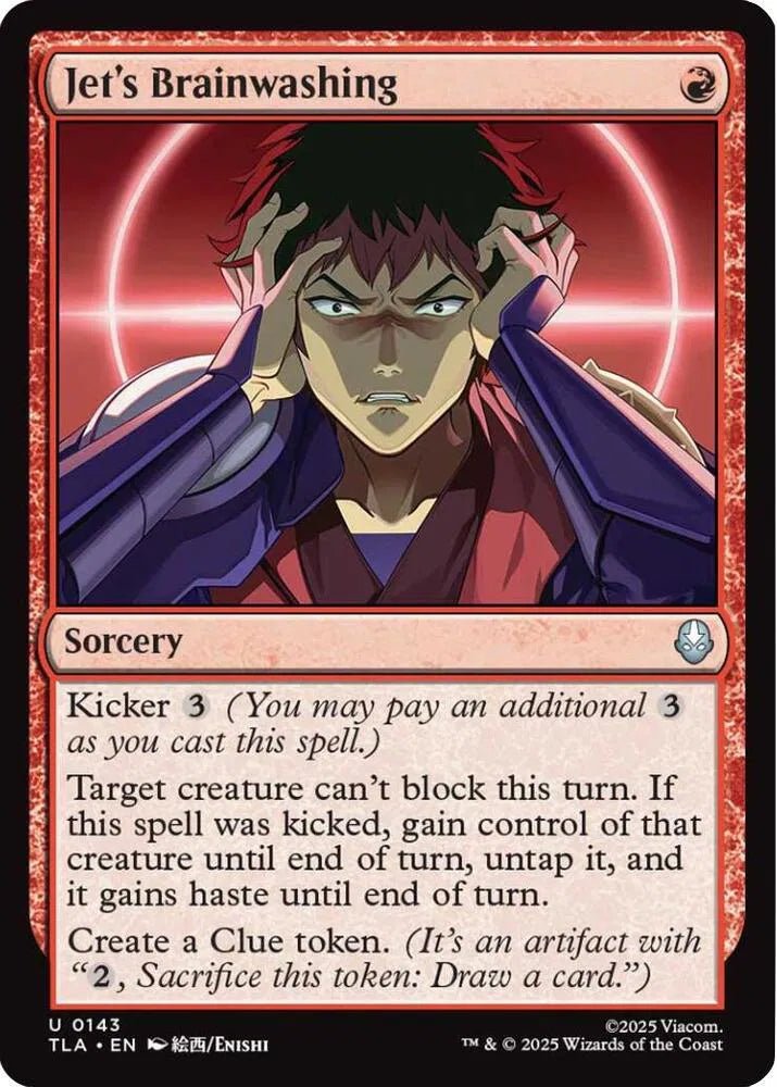 Magic The Gathering Avatar: The Last Airbender Jet's Brainwashing U 143 by Fabio’s Black Box on MYNTED
