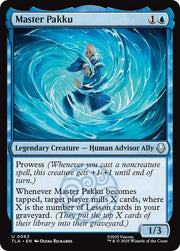 Magic The Gathering Avatar: The Last Airbender Master Pakku U 63 by Fabio’s Black Box on MYNTED